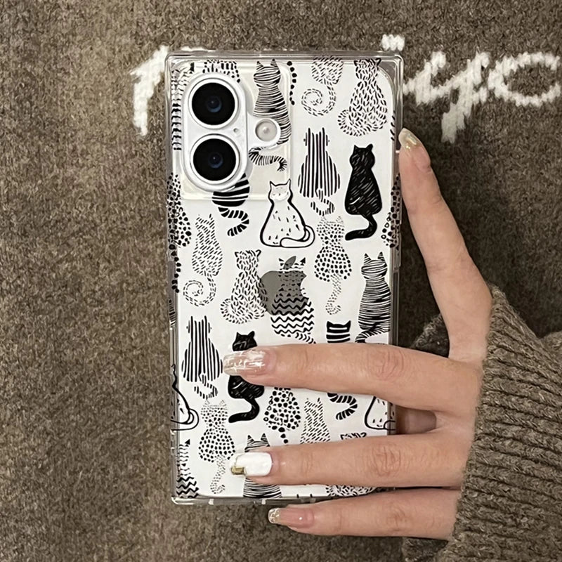 Kitty Sketch iPhone Case